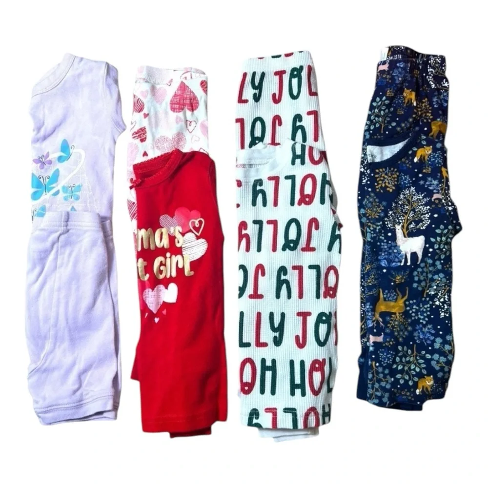 Pajama Bundle of Carter’s, Gap, and Max Studio 24‎ months to 2T-Girl